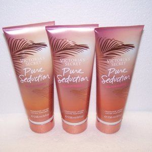 Victoria's Secret Pure Seduction Sunkissed Lotion - Lot of 3